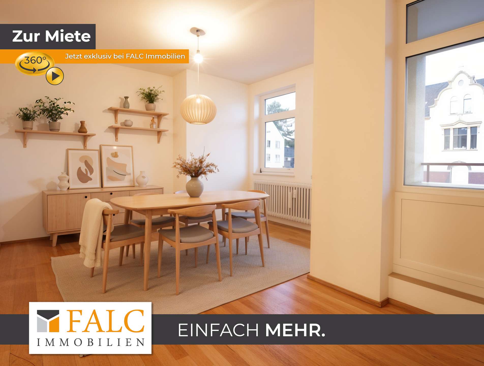 Essbereich - Möbelierungsbeispiel